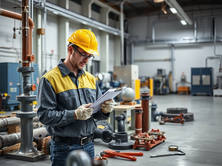 Maintenance préventive des supports de tuyauterie : calendrier et check-list