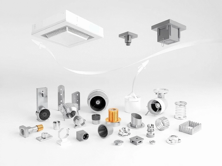 Accessoires de fixation pour réseaux CVC : panorama des solutions pour plafonds et murs
